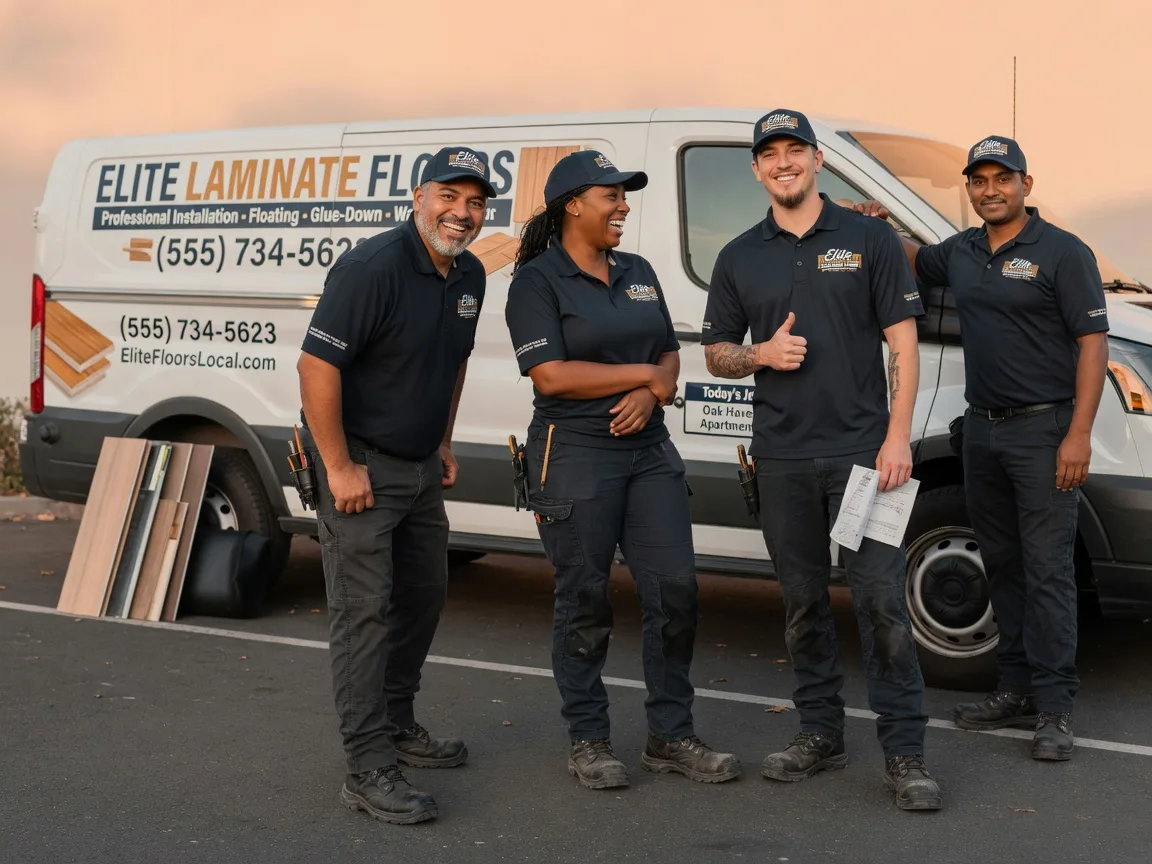 Laminate flooring installation company in Groveport, OH